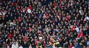 19 April 2025; Spectators during the Munster GAA Football Senior Championship semi-final match between Cork and Kerry at Supervalu Páirc Uí Chaoimh in Cork. Photo by Piaras Ó Mídheach/Sportsfile