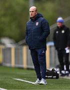 24 April 2025; England head coach Richy Alderson during the Centenary Shield match between Republic of Ireland and England at Athlone Town Stadium in Lissywollen, Westmeath. Photo by Ben McShane/Sportsfile