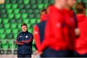 25 April 2025; Shelbourne manager Damien Duff before the SSE Airtricity Men's Premier Division match between Shamrock Rovers and Shelbourne at Tallaght Stadium in Dublin. Photo by Ramsey Cardy/Sportsfile