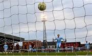 25 April 2025; Chris Forrester of St Patrick's Athletic scores his side's first goal, from a penalty, during the SSE Airtricity Men's Premier Division match between Bohemians and St Patrick's Athletic at Dalymount Park in Dublin. Photo by Seb Daly/Sportsfile