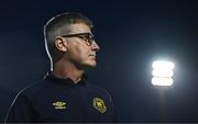 25 April 2025; St Patrick's Athletic manager Stephen Kenny during the SSE Airtricity Men's Premier Division match between Bohemians and St Patrick's Athletic at Dalymount Park in Dublin. Photo by Seb Daly/Sportsfile