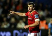25 April 2025; Tom Farrell of Munster during the United Rugby Championship match between Cardiff and Munster at Cardiff Arms Park in Cardiff, Wales. Photo by Chris Fairweather/Sportsfile