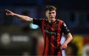 25 April 2025; James McManus of Bohemians during the SSE Airtricity Men's Premier Division match between Bohemians and St Patrick's Athletic at Dalymount Park in Dublin. Photo by Seb Daly/Sportsfile