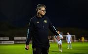 25 April 2025; St Patrick's Athletic manager Stephen Kenny during the SSE Airtricity Men's Premier Division match between Bohemians and St Patrick's Athletic at Dalymount Park in Dublin. Photo by Seb Daly/Sportsfile
