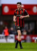 25 April 2025; James McManus of Bohemians during the SSE Airtricity Men's Premier Division match between Bohemians and St Patrick's Athletic at Dalymount Park in Dublin. Photo by Seb Daly/Sportsfile