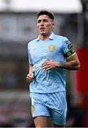 25 April 2025; Joe Redmond of St Patrick's Athletic during the SSE Airtricity Men's Premier Division match between Bohemians and St Patrick's Athletic at Dalymount Park in Dublin. Photo by Seb Daly/Sportsfile