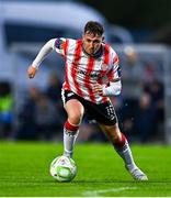 25 April 2025; Gavin Whyte of Derry City during the SSE Airtricity Men's Premier Division match between Waterford and Derry City at the Regional Sports Centre in Waterford. Photo by Tyler Miller/Sportsfile