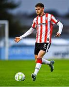 25 April 2025; Ronan Boyce of Derry City during the SSE Airtricity Men's Premier Division match between Waterford and Derry City at the Regional Sports Centre in Waterford. Photo by Tyler Miller/Sportsfile