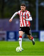 25 April 2025; Ronan Boyce of Derry City during the SSE Airtricity Men's Premier Division match between Waterford and Derry City at the Regional Sports Centre in Waterford. Photo by Tyler Miller/Sportsfile