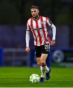 25 April 2025; Carl Winchester of Derry City during the SSE Airtricity Men's Premier Division match between Waterford and Derry City at the Regional Sports Centre in Waterford. Photo by Tyler Miller/Sportsfile