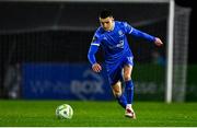 25 April 2025; Darragh Leahy of Waterford during the SSE Airtricity Men's Premier Division match between Waterford and Derry City at the Regional Sports Centre in Waterford. Photo by Tyler Miller/Sportsfile
