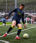 22 April 2025; Owen Elding of Sligo Rovers during the SSE Airtricity Men's Premier Division match between Derry City and Sligo Rovers at The Ryan McBride Brandywell Stadium in Derry. Photo by Ben McShane/Sportsfile