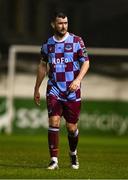 18 April 2025; Ryan Brennan of Drogheda United during the SSE Airtricity Men's Premier Division match between Drogheda United and Shelbourne at Sullivan & Lambe Park in Drogheda, Louth. Photo by Ben McShane/Sportsfile