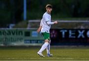 24 April 2025; Jacob Carroll of Republic of Ireland during the Centenary Shield match between Republic of Ireland and England at Athlone Town Stadium in Lissywollen, Westmeath. Photo by Ben McShane/Sportsfile