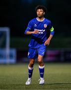 24 April 2025; Alex Vick of England during the Centenary Shield match between Republic of Ireland and England at Athlone Town Stadium in Lissywollen, Westmeath. Photo by Ben McShane/Sportsfile