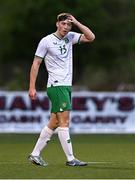 24 April 2025; Adam Nolan of Republic of Ireland during the Centenary Shield match between Republic of Ireland and England at Athlone Town Stadium in Lissywollen, Westmeath. Photo by Ben McShane/Sportsfile