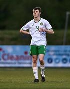24 April 2025; Daniel Cunningham of Republic of Ireland during the Centenary Shield match between Republic of Ireland and England at Athlone Town Stadium in Lissywollen, Westmeath. Photo by Ben McShane/Sportsfile