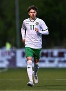 24 April 2025; Jacob Carroll of Republic of Ireland during the Centenary Shield match between Republic of Ireland and England at Athlone Town Stadium in Lissywollen, Westmeath. Photo by Ben McShane/Sportsfile