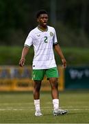 24 April 2025; Alain Kizenga of Republic of Ireland during the Centenary Shield match between Republic of Ireland and England at Athlone Town Stadium in Lissywollen, Westmeath. Photo by Ben McShane/Sportsfile