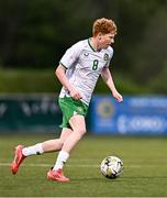 24 April 2025; Adam Brennan of Republic of Ireland during the Centenary Shield match between Republic of Ireland and England at Athlone Town Stadium in Lissywollen, Westmeath. Photo by Ben McShane/Sportsfile