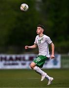 24 April 2025; Rhys Knight of Republic of Ireland during the Centenary Shield match between Republic of Ireland and England at Athlone Town Stadium in Lissywollen, Westmeath. Photo by Ben McShane/Sportsfile