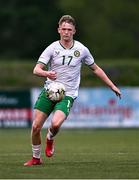 24 April 2025; Jack Sweeney of Republic of Ireland during the Centenary Shield match between Republic of Ireland and England at Athlone Town Stadium in Lissywollen, Westmeath. Photo by Ben McShane/Sportsfile