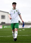 24 April 2025; Callum Lynch of Republic of Ireland during the Centenary Shield match between Republic of Ireland and England at Athlone Town Stadium in Lissywollen, Westmeath. Photo by Ben McShane/Sportsfile