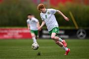 24 April 2025; Adam Brennan of Republic of Ireland during the Centenary Shield match between Republic of Ireland and England at Athlone Town Stadium in Lissywollen, Westmeath. Photo by Ben McShane/Sportsfile