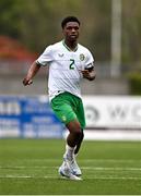 24 April 2025; Alain Kizenga of Republic of Ireland during the Centenary Shield match between Republic of Ireland and England at Athlone Town Stadium in Lissywollen, Westmeath. Photo by Ben McShane/Sportsfile