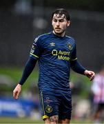 22 April 2025; Ronan Manning of Sligo Rovers during the SSE Airtricity Men's Premier Division match between Derry City and Sligo Rovers at The Ryan McBride Brandywell Stadium in Derry. Photo by Ben McShane/Sportsfile