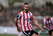 22 April 2025; Robbie Benson of Derry City during the SSE Airtricity Men's Premier Division match between Derry City and Sligo Rovers at The Ryan McBride Brandywell Stadium in Derry. Photo by Ben McShane/Sportsfile