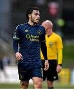 22 April 2025; Ronan Manning of Sligo Rovers during the SSE Airtricity Men's Premier Division match between Derry City and Sligo Rovers at The Ryan McBride Brandywell Stadium in Derry. Photo by Ben McShane/Sportsfile