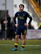 22 April 2025; Ronan Manning of Sligo Rovers during the SSE Airtricity Men's Premier Division match between Derry City and Sligo Rovers at The Ryan McBride Brandywell Stadium in Derry. Photo by Ben McShane/Sportsfile