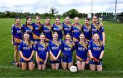 26 April 2025; The Ratoath squad during the 2025 ZuCar Gaelic4Teens Festival Day featuring players from Clann na Banna of Down, St Nicholas of Louth and Ratoath of Meath at Trim GAA Club, Meath. Photo by Piaras Ó Mídheach/Sportsfile