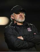 25 April 2025; Cobh Ramblers manager Mick McDermott during the SSE Airtricity Men's First Division match between Cobh Ramblers and Finn Harps at St Colman's Park in Cobh, Cork. Photo by Michael P Ryan/Sportsfile