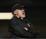 25 April 2025; Cobh Ramblers manager Mick McDermott during the SSE Airtricity Men's First Division match between Cobh Ramblers and Finn Harps at St Colman's Park in Cobh, Cork. Photo by Michael P Ryan/Sportsfile