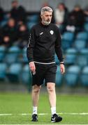 25 April 2025; Finn Harps firs team coach Tommy Canning before the SSE Airtricity Men's First Division match between Cobh Ramblers and Finn Harps at St Colman's Park in Cobh, Cork. Photo by Michael P Ryan/Sportsfile