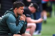 26 April 2025; Dave Heffernan of Connacht watches the warm ups before the United Rugby Championship match between Emirates Lions and Connacht at Emirates Airline Park in Johannesburg, South Africa. Photo by Shaun Roy/Sportsfile