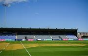 26 April 2025; A general view of the pitch before the Leinster GAA Hurling Senior Championship Round 2 match between Dublin and Wexford at Parnell Park in Dublin. Photo by David Fitzgerald/Sportsfile