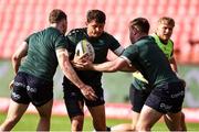 26 April 2025; Piers O'Conor of Connacht warms up before the United Rugby Championship match between Emirates Lions and Connacht at Emirates Airline Park in Johannesburg, South Africa. Photo by Shaun Roy/Sportsfile