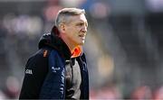 26 April 2025; Armagh manager Kieran McGreeney before the Ulster GAA Football Senior Championship semi-final match between Armagh and Tyrone at St Tiernach's Park in Clones, Monaghan. Photo by Seb Daly/Sportsfile