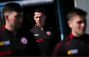 26 April 2025; Tyrone goalkeeper Niall Morgan before the Ulster GAA Football Senior Championship semi-final match between Armagh and Tyrone at St Tiernach's Park in Clones, Monaghan. Photo by Seb Daly/Sportsfile
