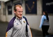 26 April 2025; Simon Donohoe of Wexford arrives before the Leinster GAA Hurling Senior Championship Round 2 match between Dublin and Wexford at Parnell Park in Dublin. Photo by David Fitzgerald/Sportsfile