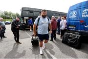 26 April 2025; Rabah Slimani of Leinster arrives before the United Rugby Championship match between Scarlets and Leinster at Parc Y Scarlets in Swansea, Wales. Photo by Chris Fairweather/Sportsfile
