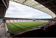 26 April 2025; A general View of Parc y Scarlets before the United Rugby Championship match between Scarlets and Leinster at Parc Y Scarlets in Swansea, Wales. Photo by Chris Fairweather/Sportsfile