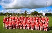 26 April 2025; The St Nicholas squad before the 2025 ZuCar Gaelic4Teens Festival Day featuring players from Clann na Banna of Down, St Nicholas of Louth and Ratoath of Meath at Trim GAA Club, Meath. Photo by Piaras Ó Mídheach/Sportsfile