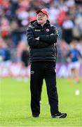 26 April 2025; Tyrone manager Malachy O'Rourke before the Ulster GAA Football Senior Championship semi-final match between Armagh and Tyrone at St Tiernach's Park in Clones, Monaghan. Photo by Seb Daly/Sportsfile