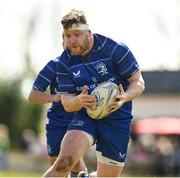 26 April 2025; Graham Reynolds of Leinster during the Junior Interprovincial Rugby Championship round one match between Leinster and Ulster at Gorey RFC in Gorey, Wexford. Photo by Matt Browne/Sportsfile
