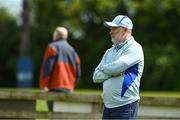 26 April 2025; Leinster head coach Enda Finn during the Junior Interprovincial Rugby Championship round one match between Leinster and Ulster at Gorey RFC in Gorey, Wexford. Photo by Matt Browne/Sportsfile
