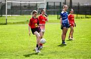 26 April 2025; A general view of action during the 2025 ZuCar Gaelic4Teens Festival Day featuring players from Clann na Banna of Down, St Nicholas of Louth and Ratoath of Meath at Trim GAA Club, Meath. Photo by Piaras Ó Mídheach/Sportsfile